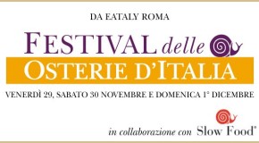 Eataly Roma. Festival delle Osterie d’Italia