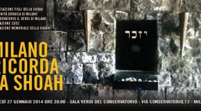 Concerto, riflessioni e testimonianze, Milano ricorda la Shoah