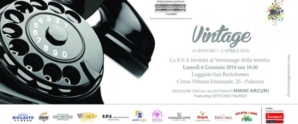 A Palermo in mostra il Vintage