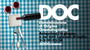 Enogastronomia: Doc vino e cinema all’aperto dall’11 giugno in Trentino