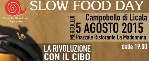 Campobello di Licata, il 5 agosto è Slow Food Day