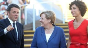 Expo, cena a base di pesce per Renzi e la Merkel