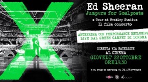 Musica, Ed Sheeran – Jumpers for Goalposts: le tre date di Wembley diventano un film da non perdere!