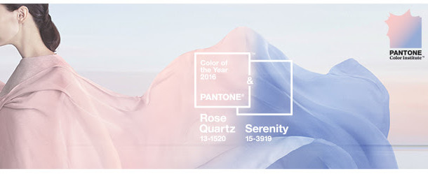 Pantone sceglie due tonalità come colore dell’anno 2016