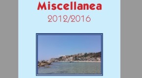 “Miscellanea 2012/2016”, il nuovo libro del prof. Martino Spina