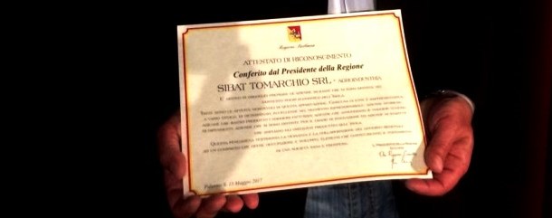 Imprenditorialità siciliana, la Regione premia Tomarchio