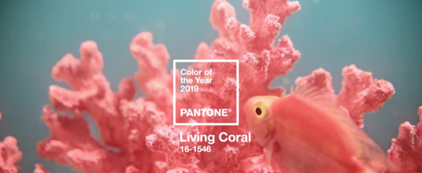 Corallo vivente è il colore dell’anno 2019